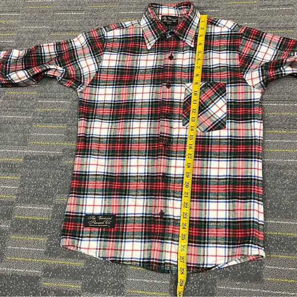 Vermont Flannel Co. Plaid Flannel  Long Sleeve Shirt Mens Size Small Button Down - Picture 10 of 11